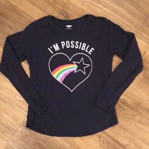 Navy blue T